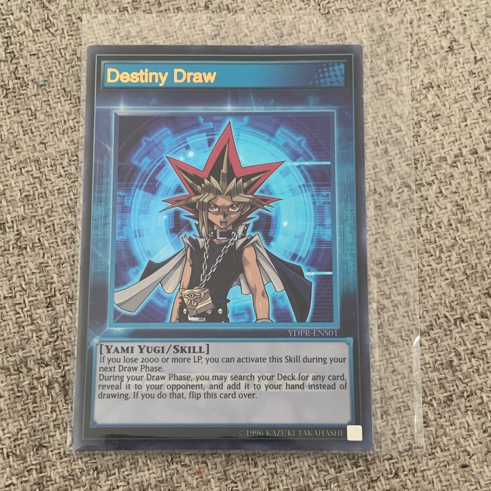 Destiny Draw Yu-Gi-Oh! Card